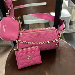 Juicy Coutures bag with matching wallet